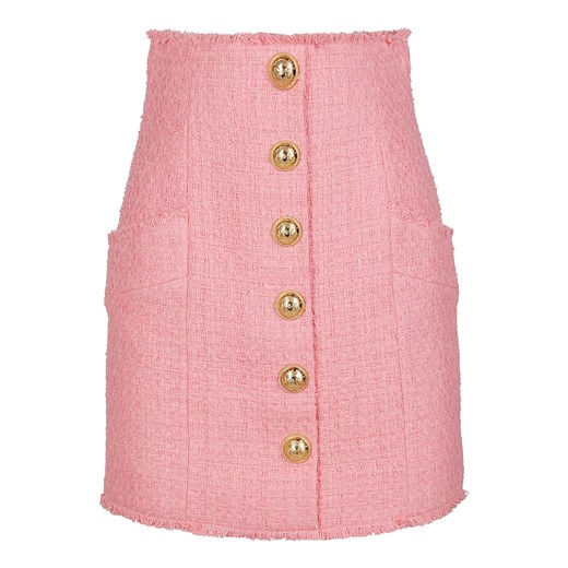 Spódnica różowa BALMAIN mini casual 