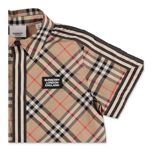 Koszula chłopięca Burberry z bawełny 