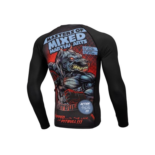 Longsleeve Rashguard Master Of MMA Pit Bull L Pitbullcity