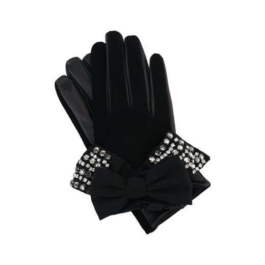 Twin-Set Skórzane rękawiczki S promocyjna cena Gomez Fashion Store