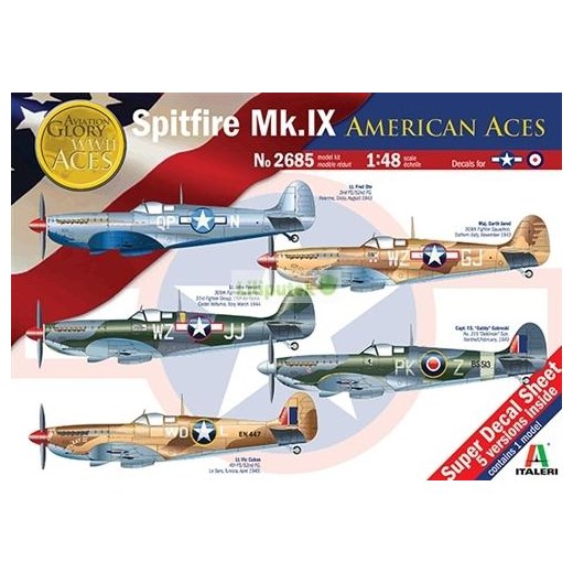 ITALERI Spitfire Mk.IX American Aces 