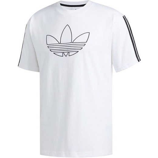 Koszulka męska Outline Trefoil Tee Adidas Originals (white) XL okazja SPORT-SHOP.pl