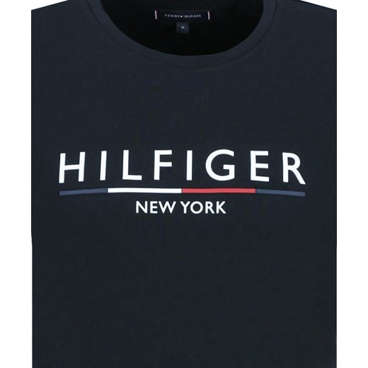 T-Shirt koszulka Tommy Hilfiger UNDERLINE Navy Tommy Hilfiger S okazja zantalo.pl