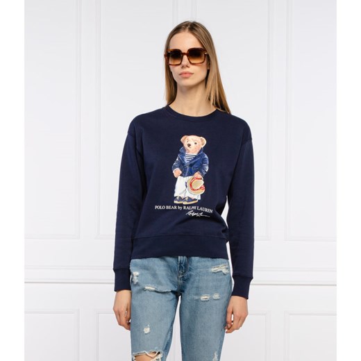 Bluza damska Polo Ralph Lauren młodzieżowa w nadruki 