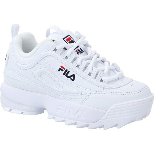 Buty sportowe damskie Fila białe na platformie 
