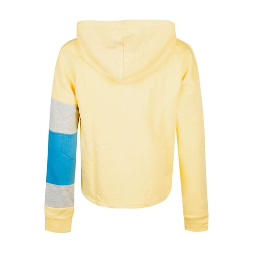 Bluza damska żółta Tommy Hilfiger z tkaniny casualowa krótka