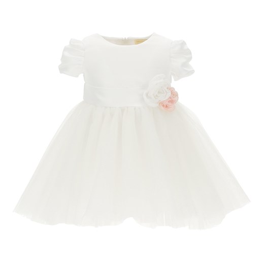 Odzież dla niemowląt Monnalisa biała dla dziewczynki 
