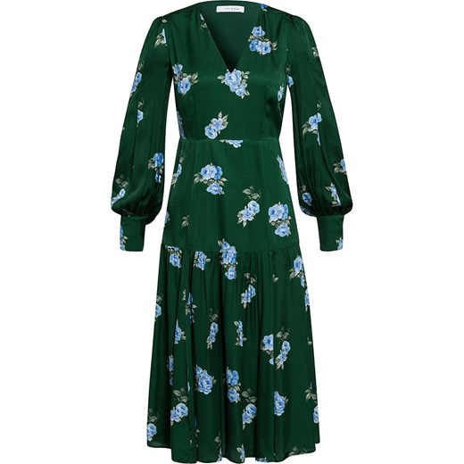 Sukienka Ivy & Oak casual trapezowa w kwiaty midi dzienna