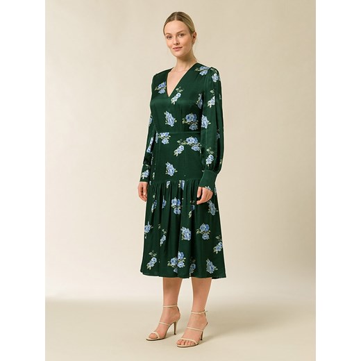 Sukienka zielona Ivy & Oak casual midi dzienna