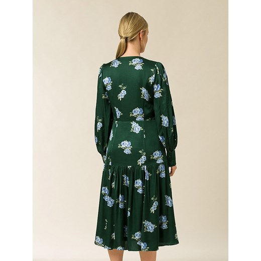 Sukienka Ivy & Oak midi dzienna casual trapezowa w kwiaty