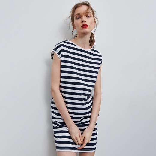 Reserved - Dzianinowa sukienka - Wielobarwny Reserved XL Reserved promocyjna cena