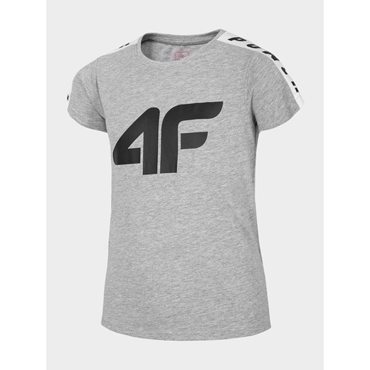 T-shirt dziewczęcy (122-164) 134 okazja 4F