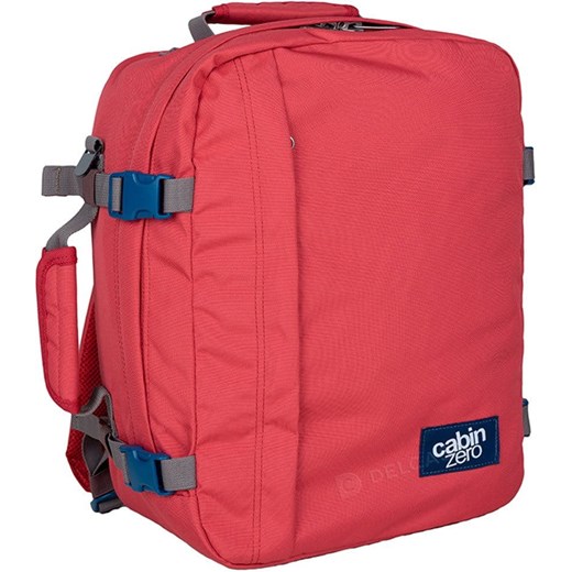 Plecak bagaż podręczny do Wizzair Cabin Zero Classic 28L Red Sky uniwersalny Delcaso