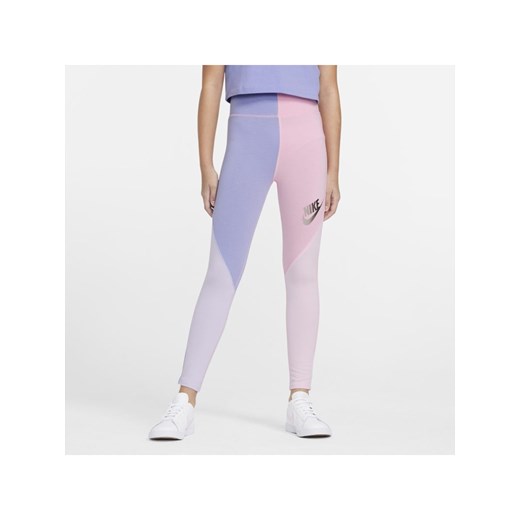 Spodnie dziewczęce Nike z dzianiny