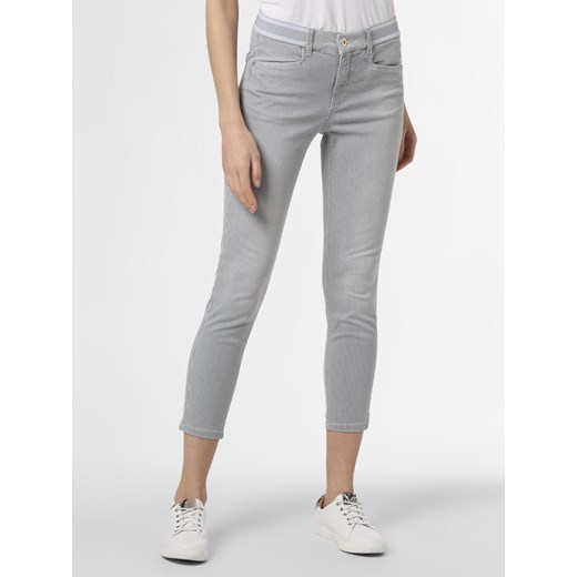 Angels Spodnie Kobiety szary w paski ze sklepu vangraaf w kategorii Jeansy damskie - zdjęcie 105721822