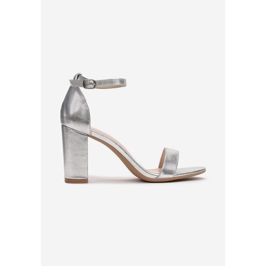 Srebrne Sandały Authorizing 39 born2be.pl