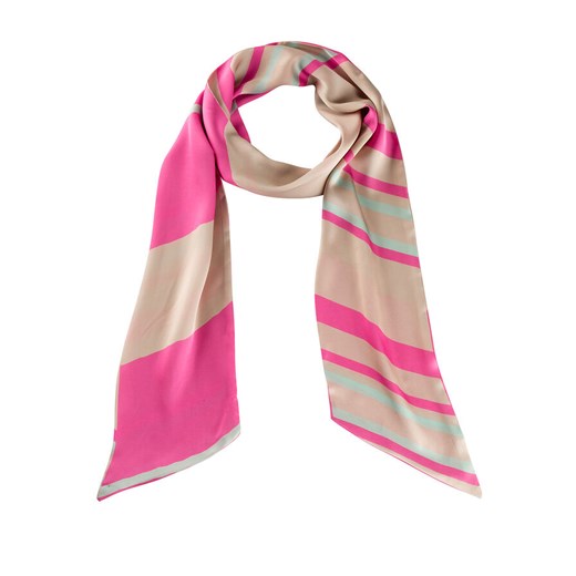 Szalik/chusta Bonprix casual wielokolorowy w paski