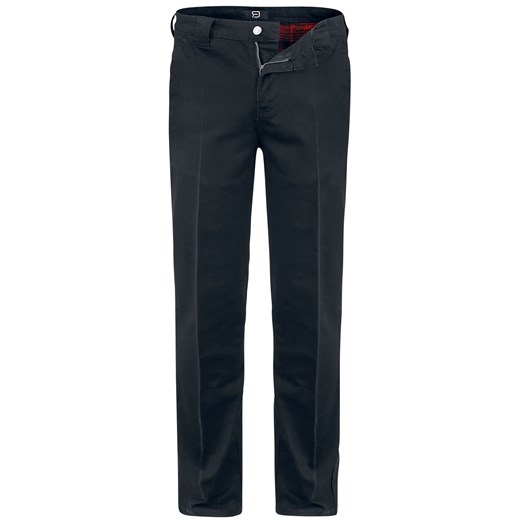 RED by EMP - Jared - Black Chino Trousers - Chino - czarny W34L32 promocja EMP