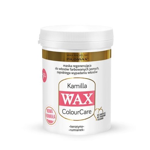WAX Pilomax MASKA Kamilla włosy jasne farbowane ColourCare, 240ml Pilomax uniwersalny drogeriaolmed.pl
