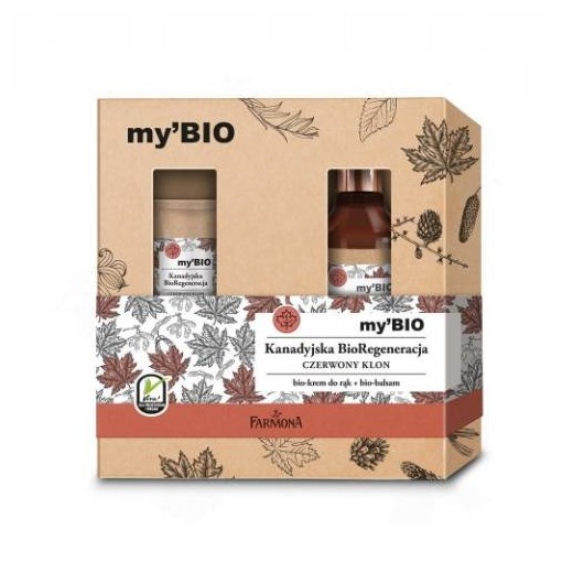 FARMONA Zestaw Bio Kanadyjska BioRegeneracja balsam ujędrniający, 400ml + krem do rąk 100ml Farmona uniwersalny drogeriaolmed.pl
