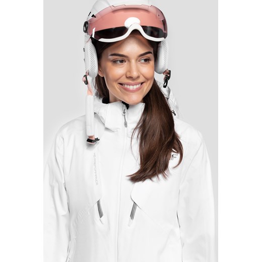 Kurtka narciarska damska KUDN204 - biały L,XL okazja 4F