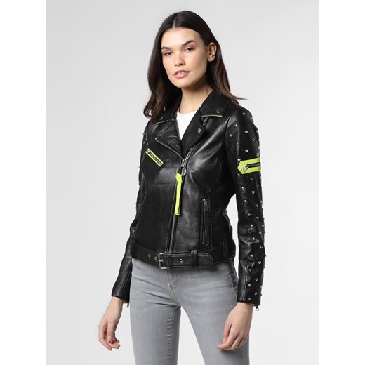 Gipsy - Damska kurtka skórzana – G2GMighty, czarny Gipsy L vangraaf