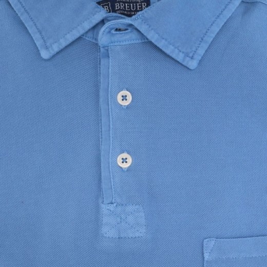 T-shirt męski Breuer niebieski 