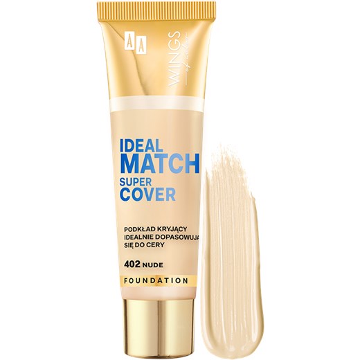 AA WINGS OF COLOR Ideal Match super cover 402 Nude 30 ml Aa Wings Of Color Oceanic_SA