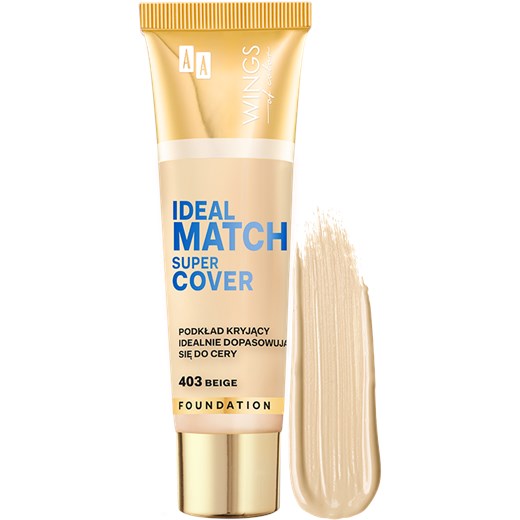 AA WINGS OF COLOR Ideal Match super cover 403 Beige 30 ml Aa Wings Of Color Oceanic_SA