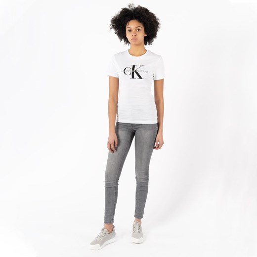 Koszulka damska Calvin Klein Core Monogram Logo (J20J207878-112) Calvin Klein XS Sneaker Peeker