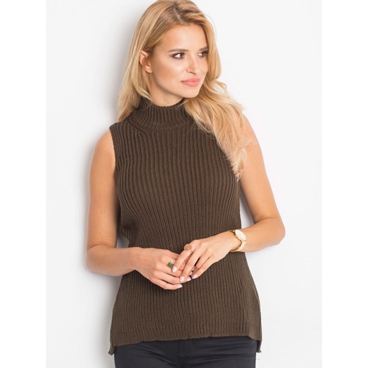 Sweter-69-SW-001-khaki [zul] Factory Price ajstyle.pl