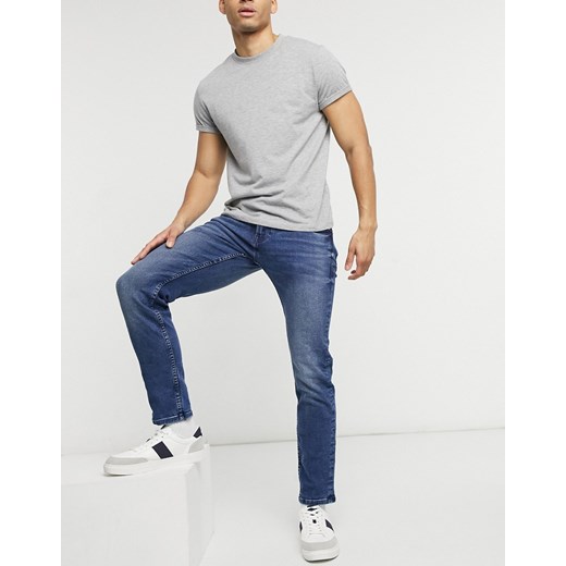 Tom Tailor – Piers – Jasnoniebieskie dopasowane jeansy Tom Tailor W34 L34 Asos Poland