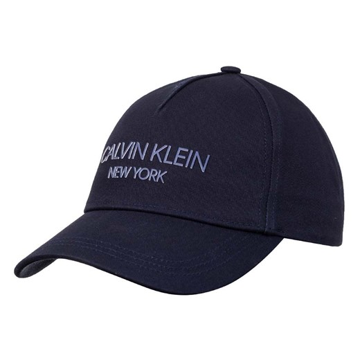 Granatowe czapka z daszkiem damska Calvin Klein 