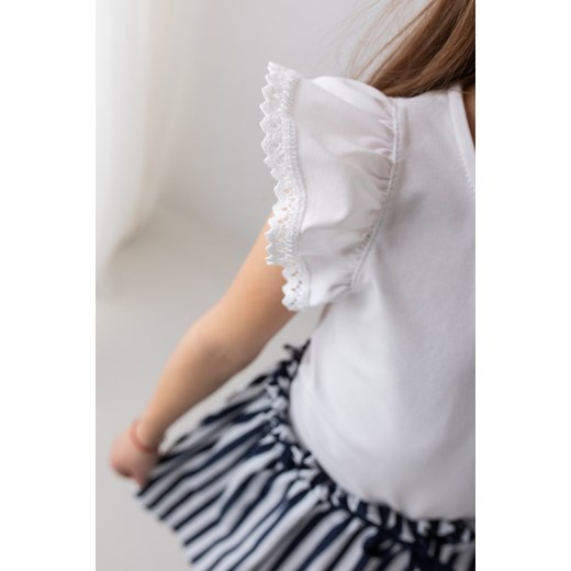 Biała bluzka BOHO dla dziewczynki 98 Wiosna/Lato Myprincess / Lily Grey MKA GROUP