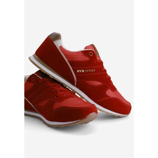 Buty sportowe czerwone Gaston Yourshoes 45 YourShoes