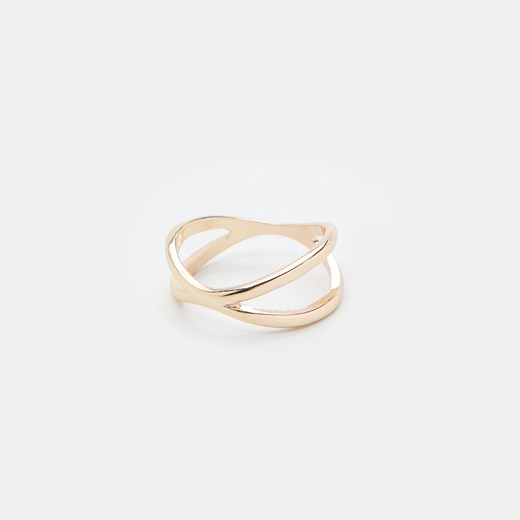 Mohito - Minimalistyczny pierścionek - Złoty Mohito S Mohito