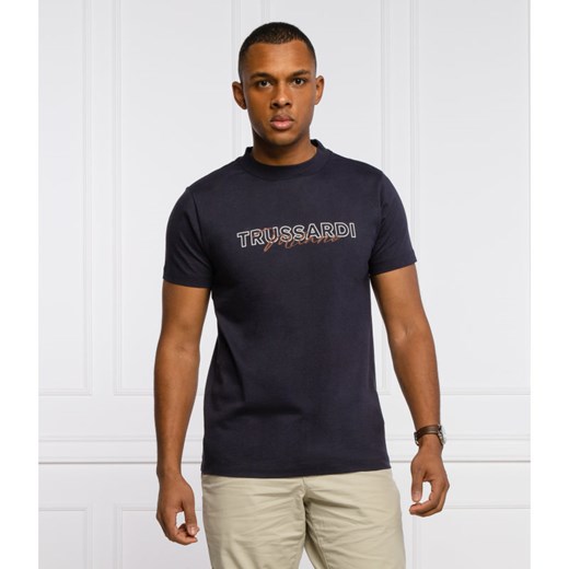 T-shirt męski Trussardi Jeans z krótkim rękawem 