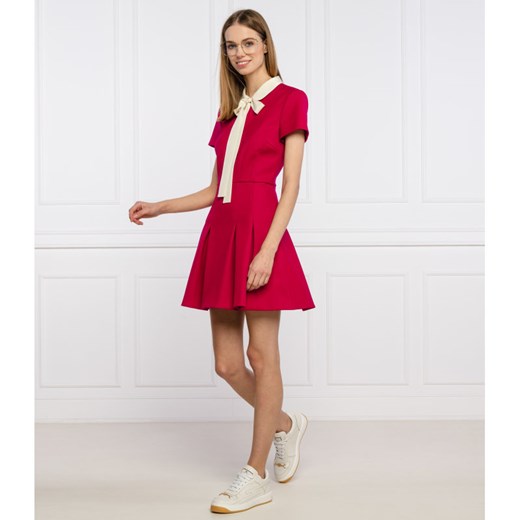 Sukienka Red Valentino casualowa trapezowa z krótkim rękawem 