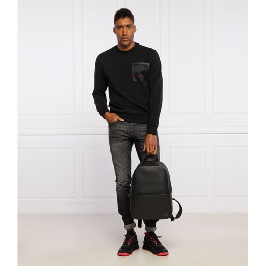 Bluza męska czarna Calvin Klein bawełniana casual 