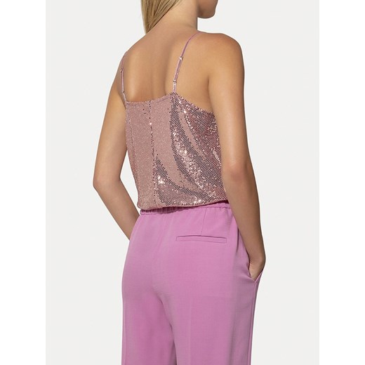 Sequin-embellished spaghetti-strap top Forte Forte XS showroom.pl