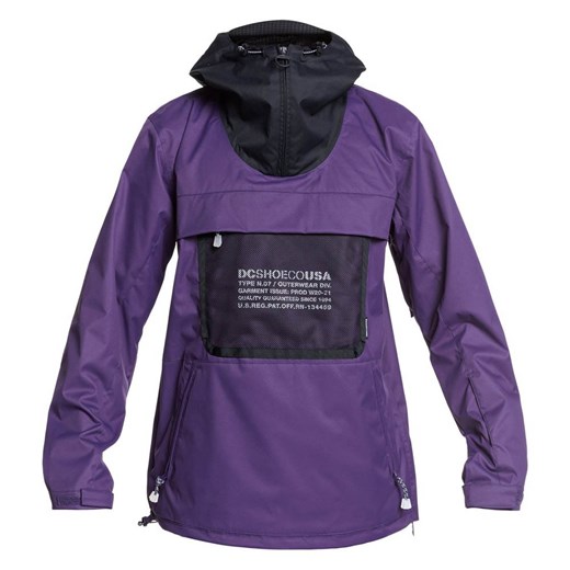 Kurtka DC Asap Anorak grape XL okazyjna cena Snowboard Zezula