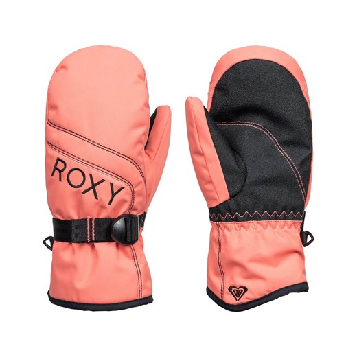 Rękawice Roxy Roxy Jetty Girl Solid Mitt fusion coral JR L wyprzedaż Snowboard Zezula