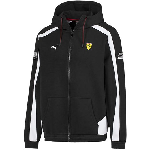 Bluza męska z kapturem Scuderia Ferrari Hoodie Puma (black) Puma S promocja SPORT-SHOP.pl