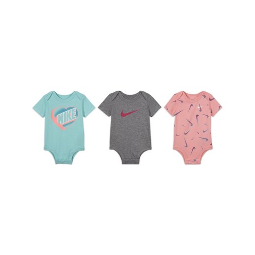 Nike odzież dla niemowląt na lato w nadruki dziewczęca bawełniana 