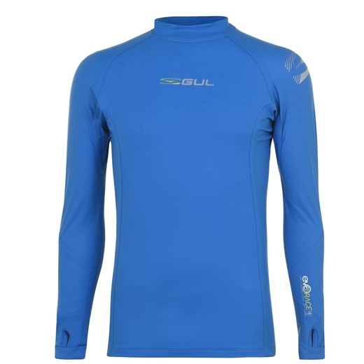 Gul EVORACE Long Sleeve Rash Vest Mens Gul M Factcool