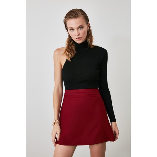 Trendyol Burgundy Basic Skirt Trendyol 40 Factcool