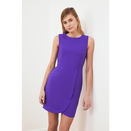 Trendyol Purple Sleeveless Dress Trendyol 34 Factcool