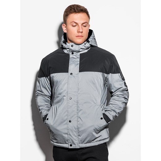Ombre Clothing Men's winter reflective jacket C462 Ombre XXL Factcool