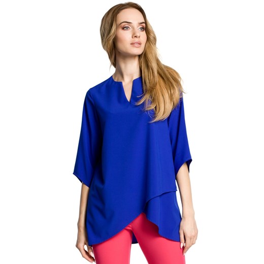 Made Of Emotion Woman's Blouse M359 Royal XL Factcool