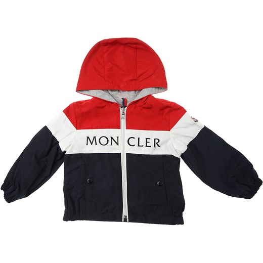 Moncler Kurtka Niemowlęca dla Chłopców, niebieski, Poliester, 2021, 12 M 18M 18M 24M 2Y 3Y Moncler 12 M RAFFAELLO NETWORK